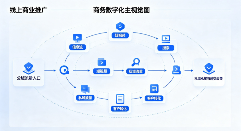 丰台区线上商业推广怎么做？全域流量闭环搭建与低成本转化实战指南